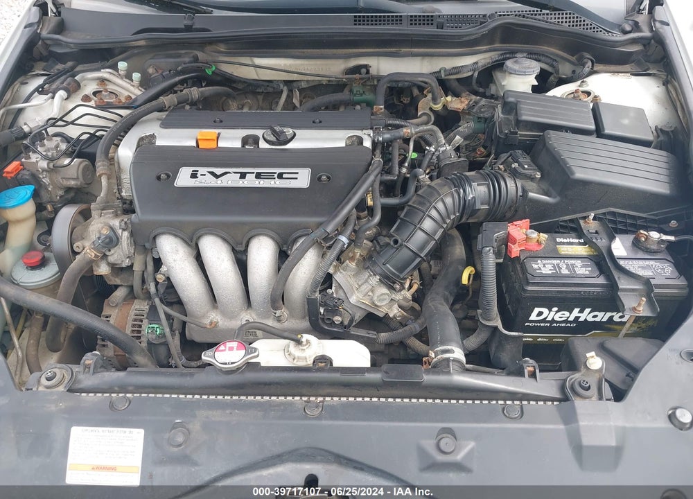 2007 HONDA ACCORD 2.4 EX VIN: 1HGCM56857A223832