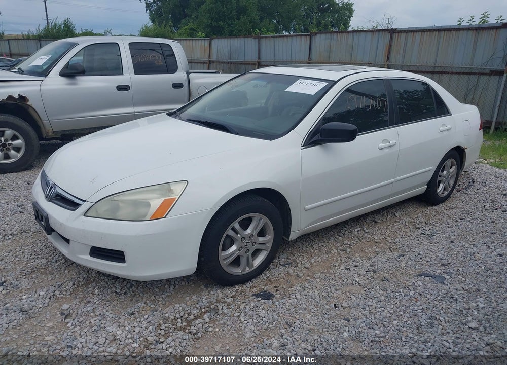 2007 HONDA ACCORD 2.4 EX VIN: 1HGCM56857A223832