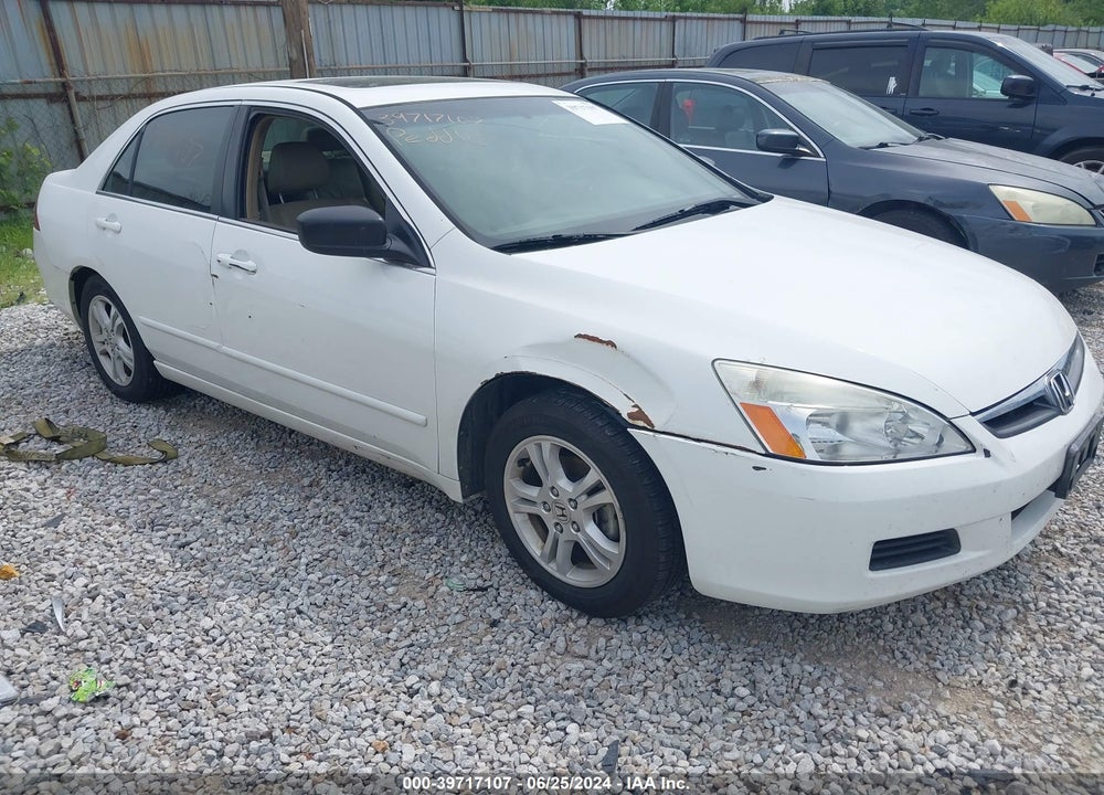 2007 HONDA ACCORD 2.4 EX VIN: 1HGCM56857A223832