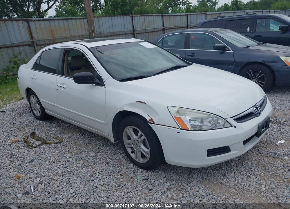 2007 HONDA ACCORD 2.4 EX VIN: 1HGCM56857A223832