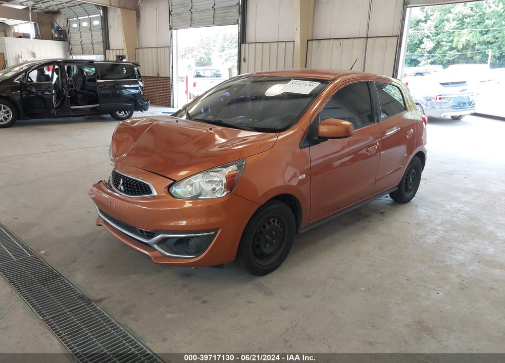 2019 MITSUBISHI MIRAGE VIN: ML32A3HJ1KH015568