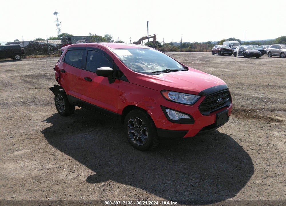 2021 FORD ECOSPORT S VIN: MAJ6S3FL8MC418727