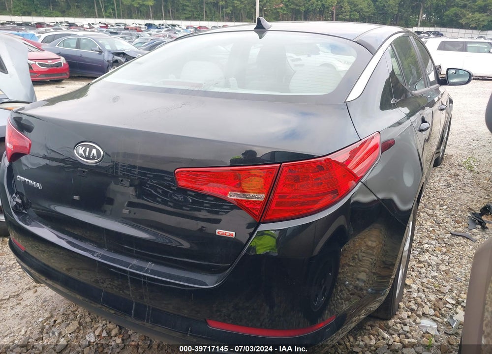 2011 KIA OPTIMA VIN: KNAGM4A72B5148272