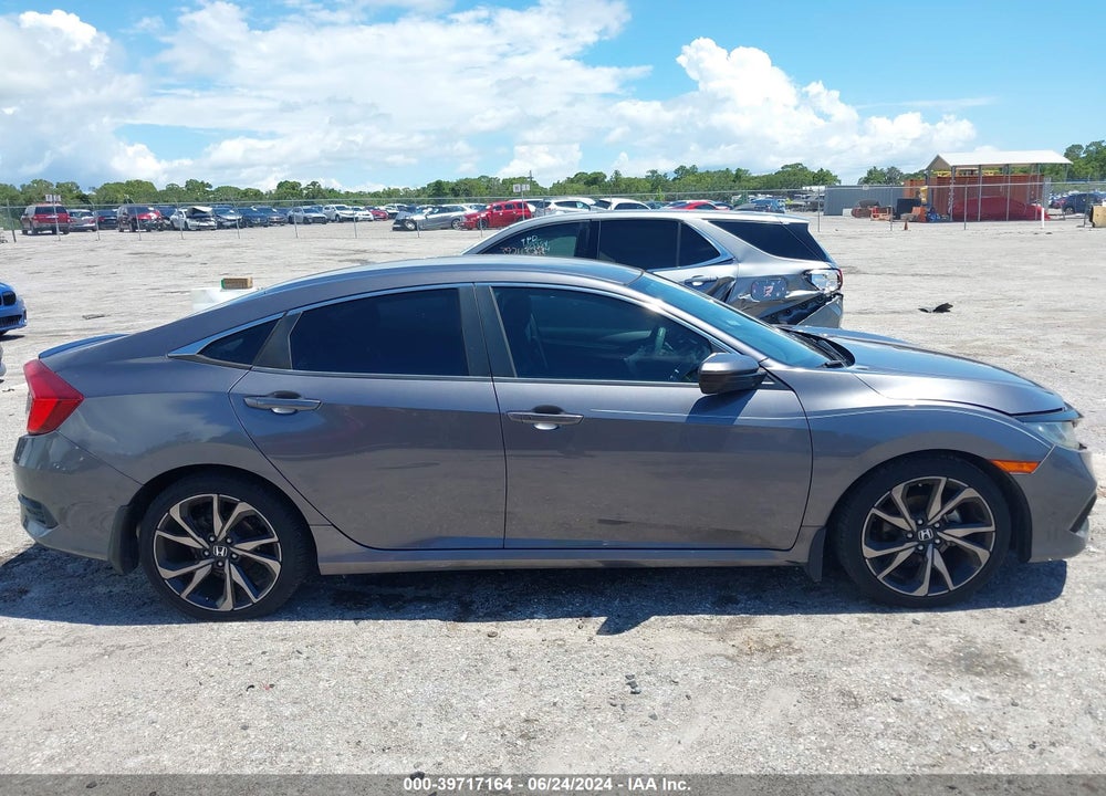 2019 HONDA CIVIC SPORT VIN: 2HGFC2F87KH555540