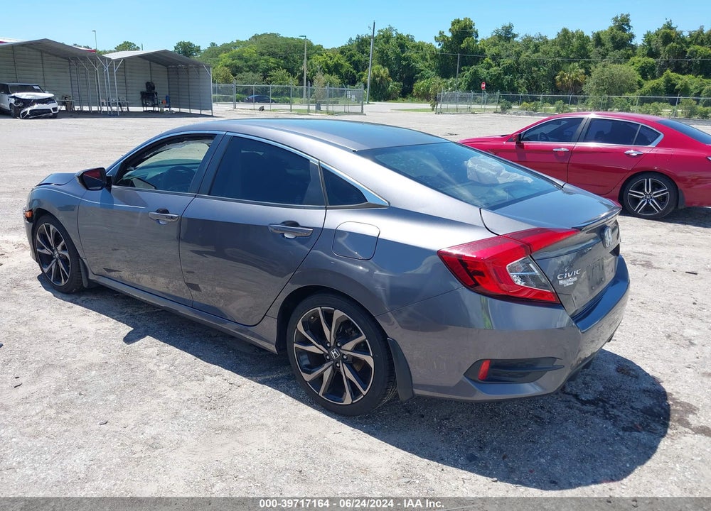 2019 HONDA CIVIC SPORT VIN: 2HGFC2F87KH555540