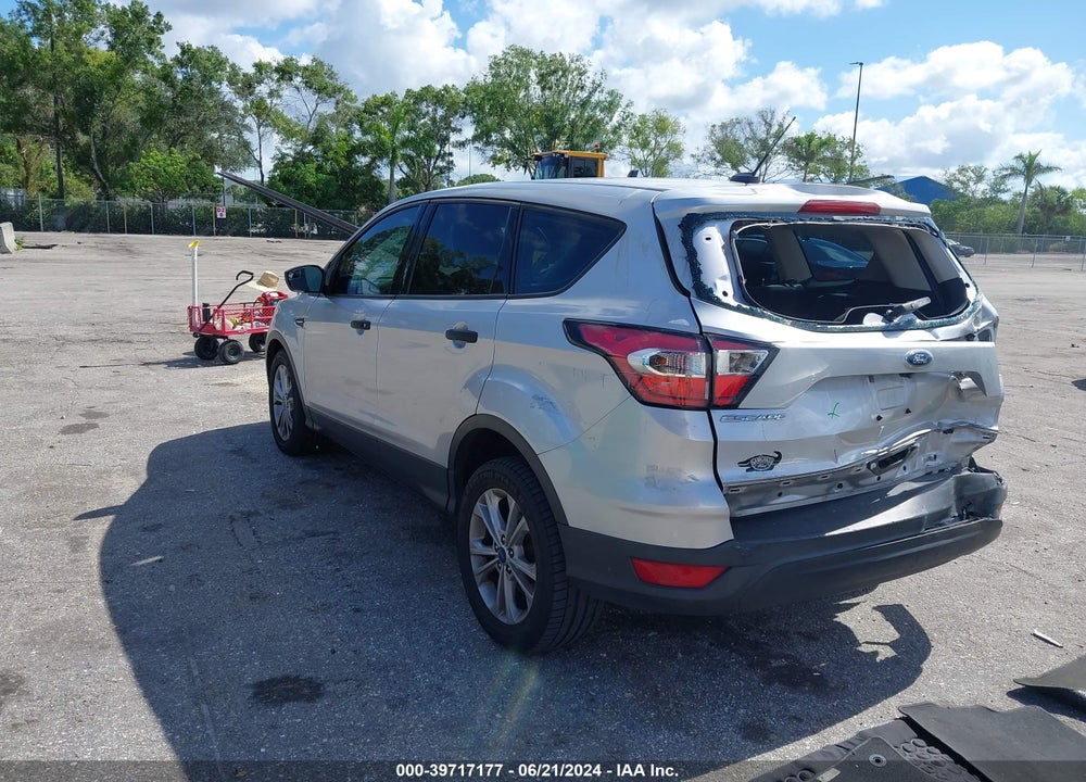 2017 FORD ESCAPE S VIN: 1FMCU0F74HUB96174