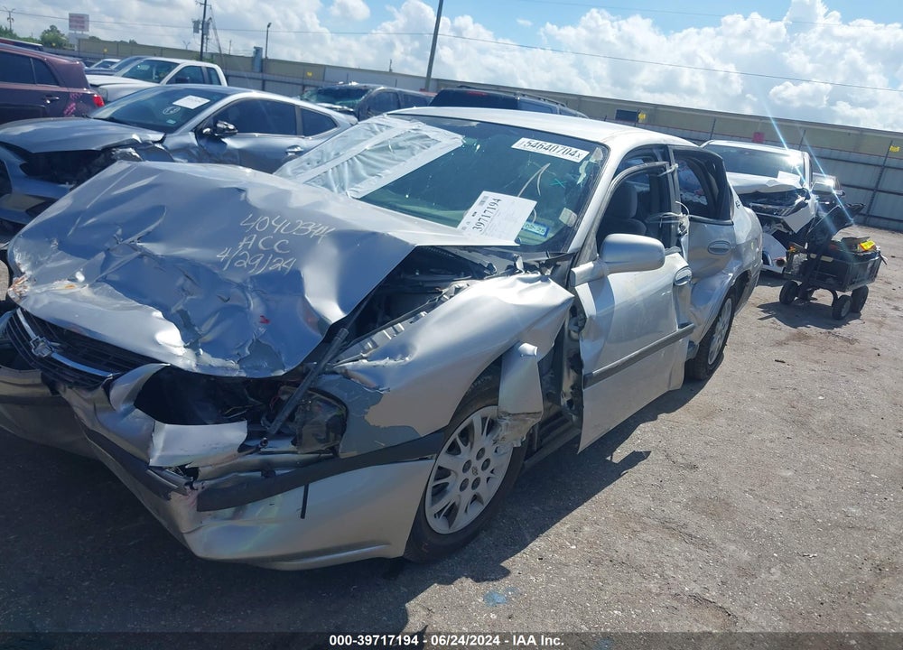 2005 CHEVROLET IMPALA VIN: 2G1WF52E459152111