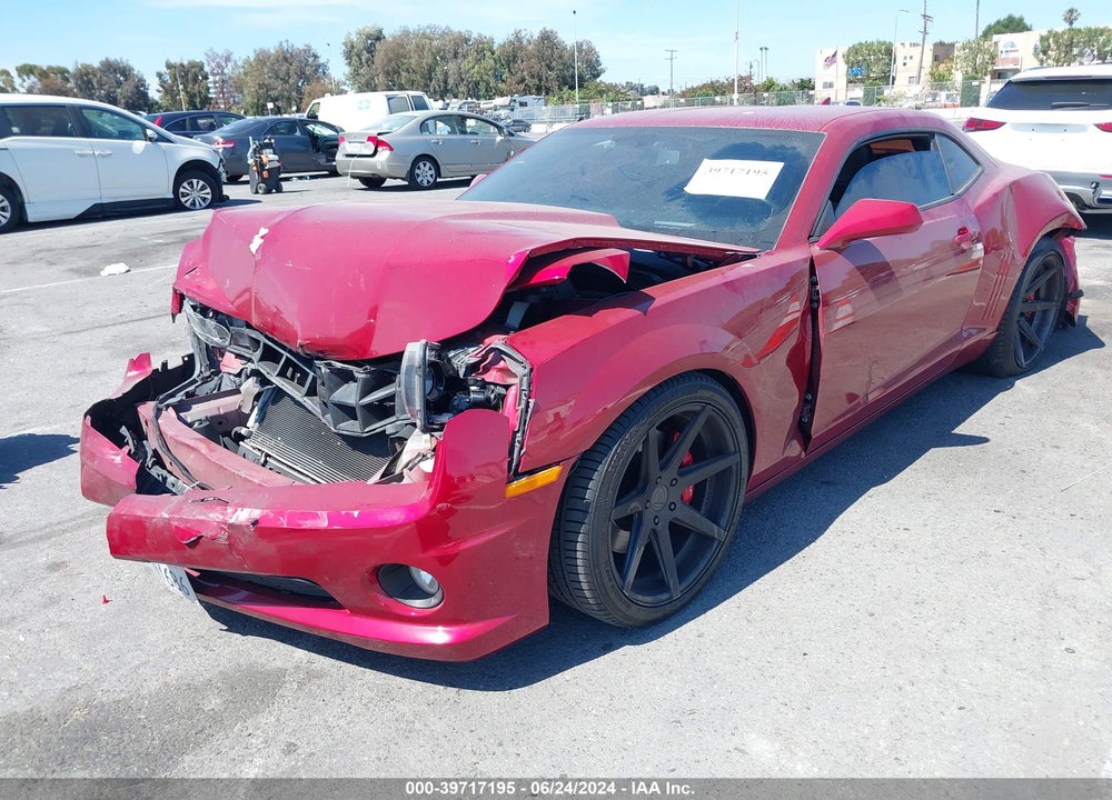 2012 CHEVROLET CAMARO 2SS VIN: 2G1FK1EJ3C9186230