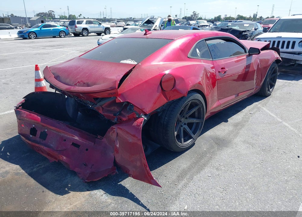 2012 CHEVROLET CAMARO 2SS VIN: 2G1FK1EJ3C9186230
