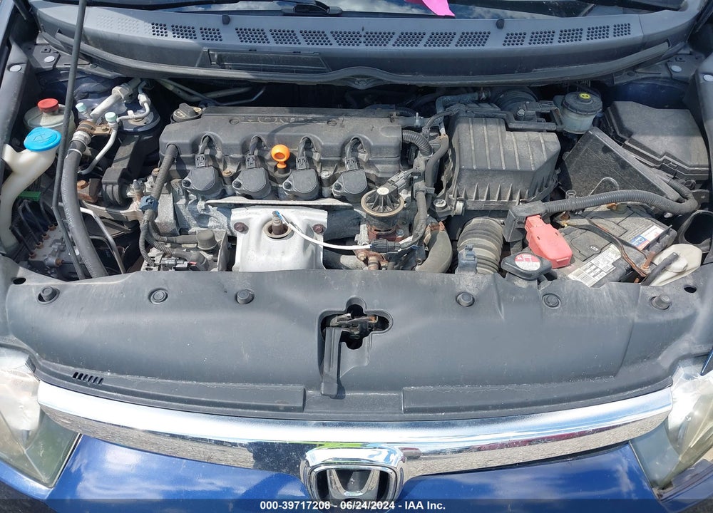 2008 HONDA CIVIC LX VIN: 1HGFA16598L112744