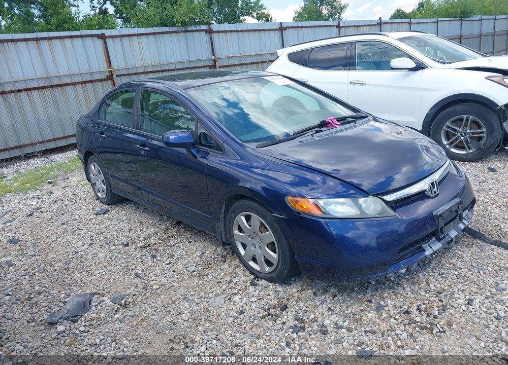 2008 HONDA CIVIC LX VIN: 1HGFA16598L112744