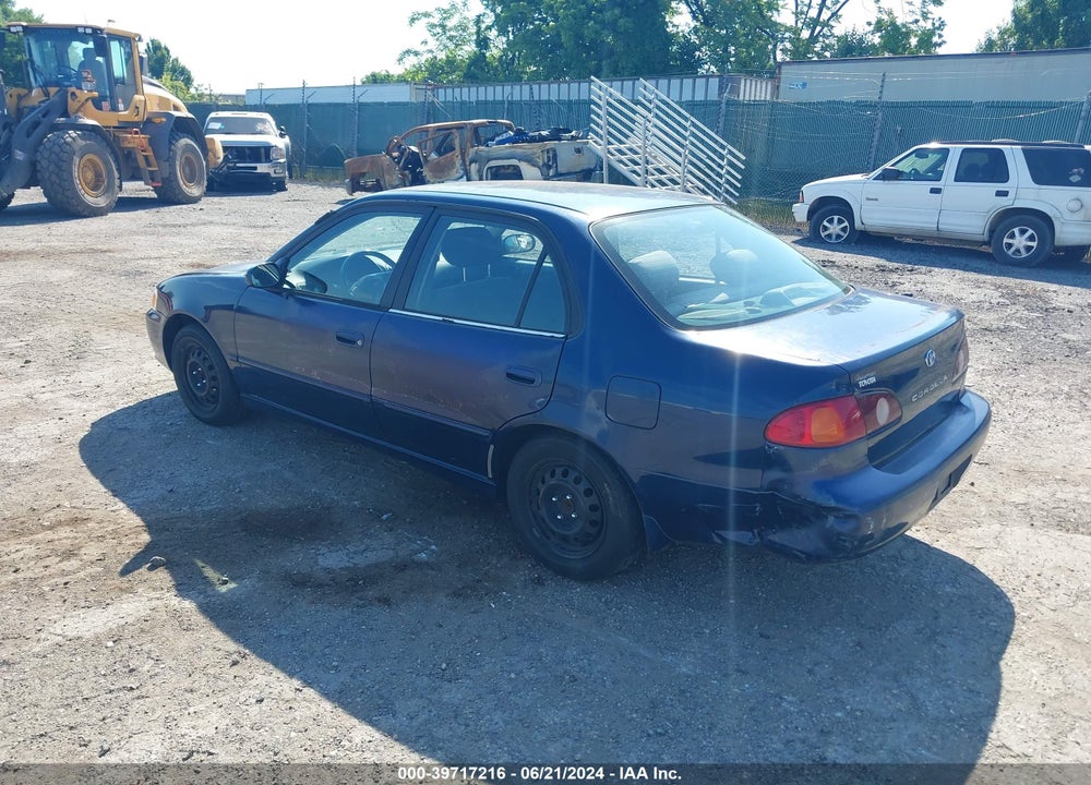 2002 TOYOTA COROLLA S VIN: 2T1BR12E82C580832