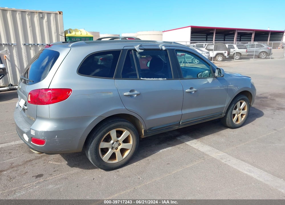 2007 HYUNDAI SANTA FE LIMITED/SE VIN: 5NMSH13E87H026757