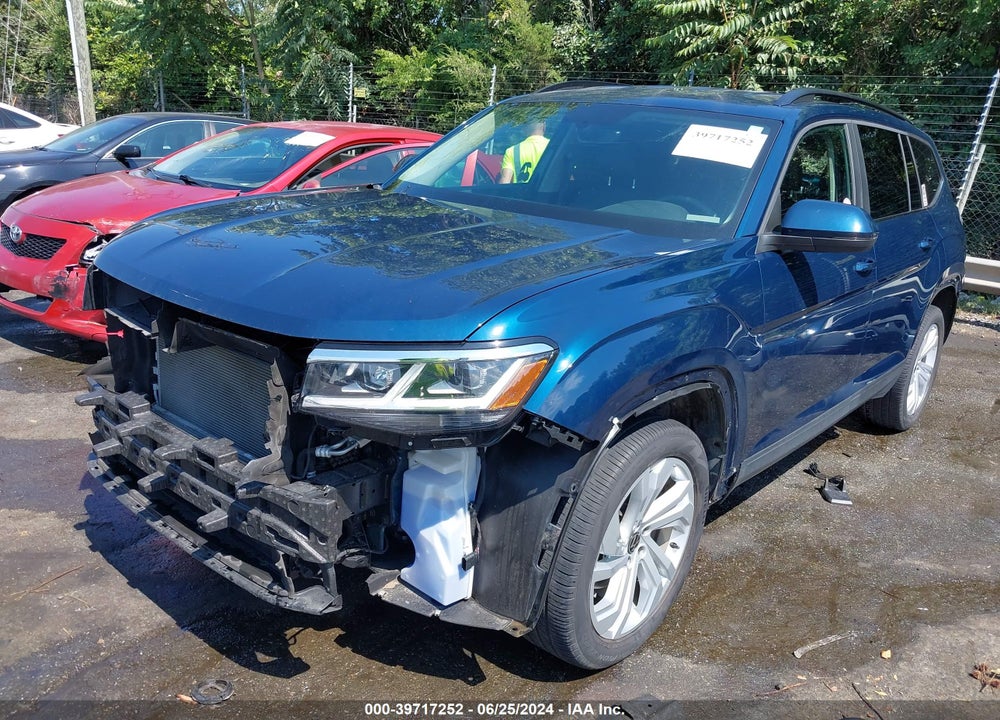 2021 VOLKSWAGEN ATLAS 3.6L V6 SE W/TECHNOLOGY VIN: 1V2WR2CA8MC575806