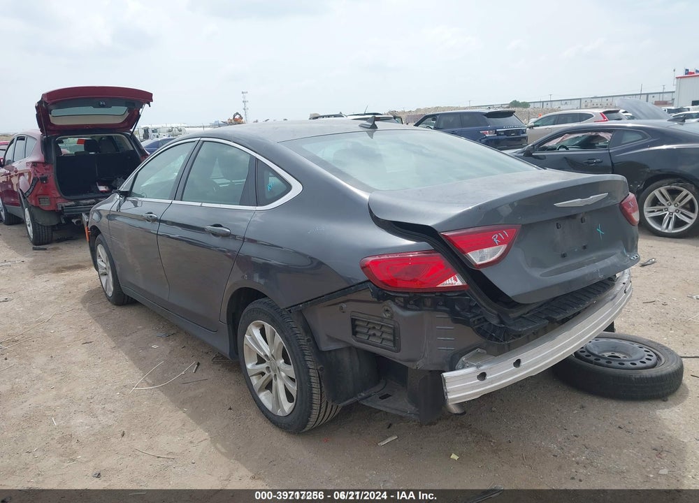2016 CHRYSLER 200 LIMITED PLATINUM VIN: 1C3CCCAB1GN178376