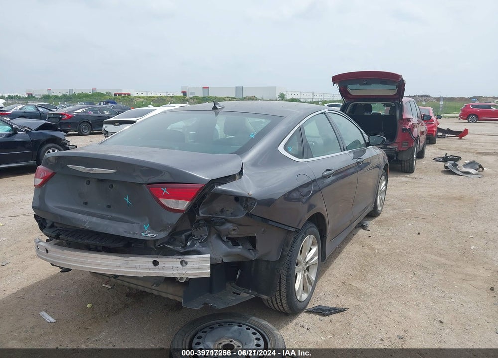 2016 CHRYSLER 200 LIMITED PLATINUM VIN: 1C3CCCAB1GN178376