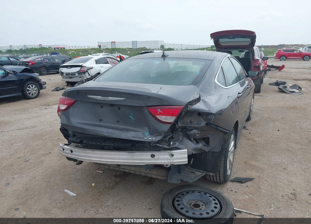 2016 CHRYSLER 200 LIMITED PLATINUM VIN: 1C3CCCAB1GN178376