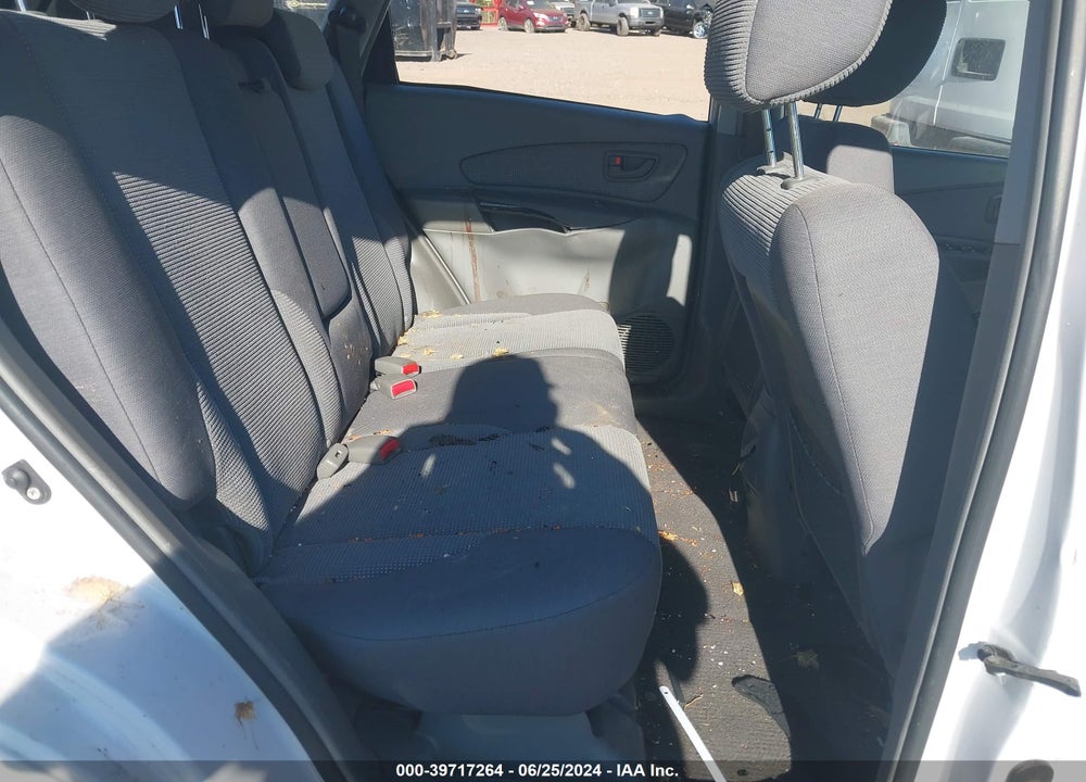 2007 HYUNDAI TUCSON GLS VIN: KM8JM12B87U503092