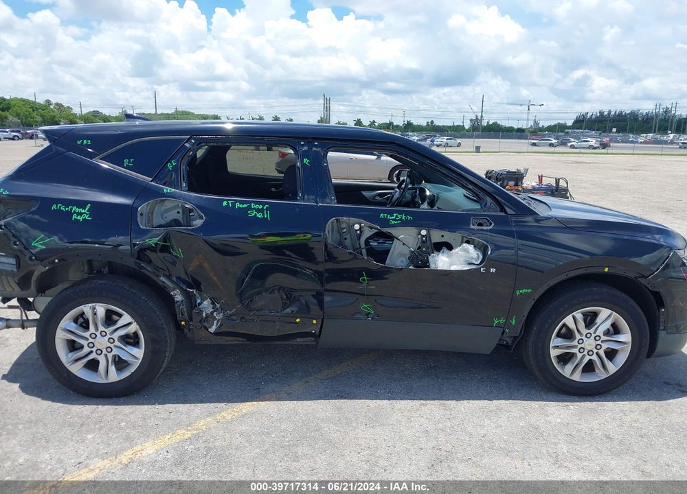 2020 CHEVROLET BLAZER FWD 2LT VIN: 3GNKBCRSXLS570018