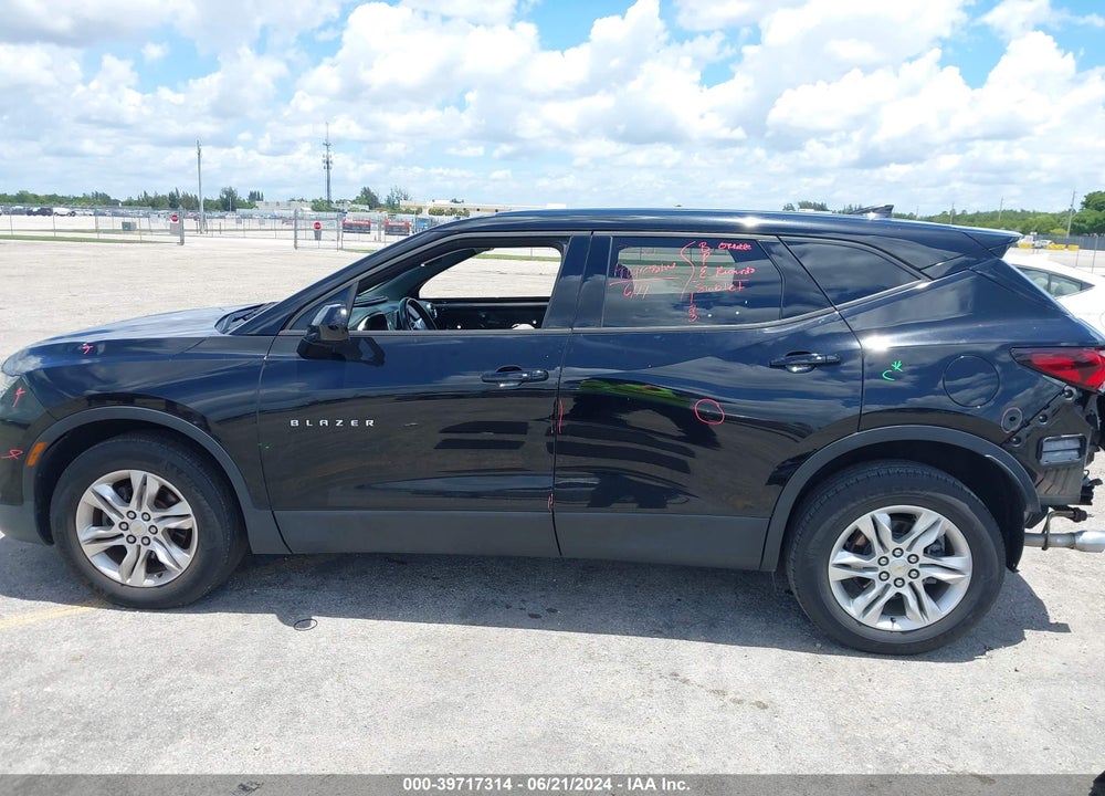 2020 CHEVROLET BLAZER FWD 2LT VIN: 3GNKBCRSXLS570018