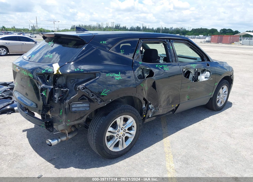 2020 CHEVROLET BLAZER FWD 2LT VIN: 3GNKBCRSXLS570018