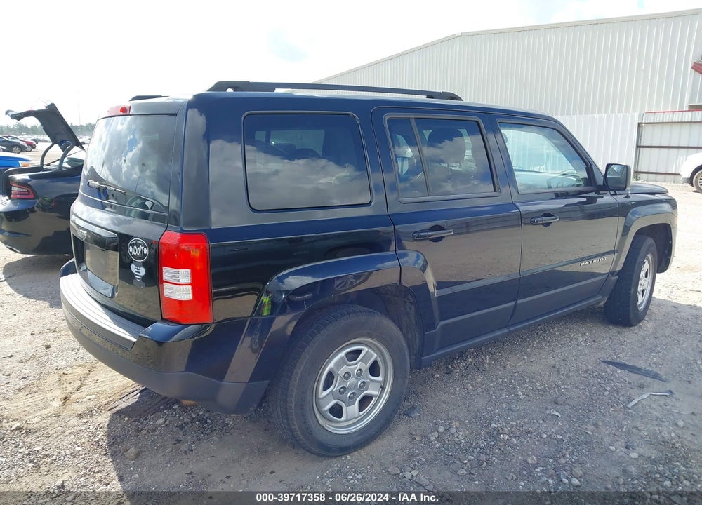 2013 JEEP PATRIOT VIN: 1C4NJPBA2DD272579