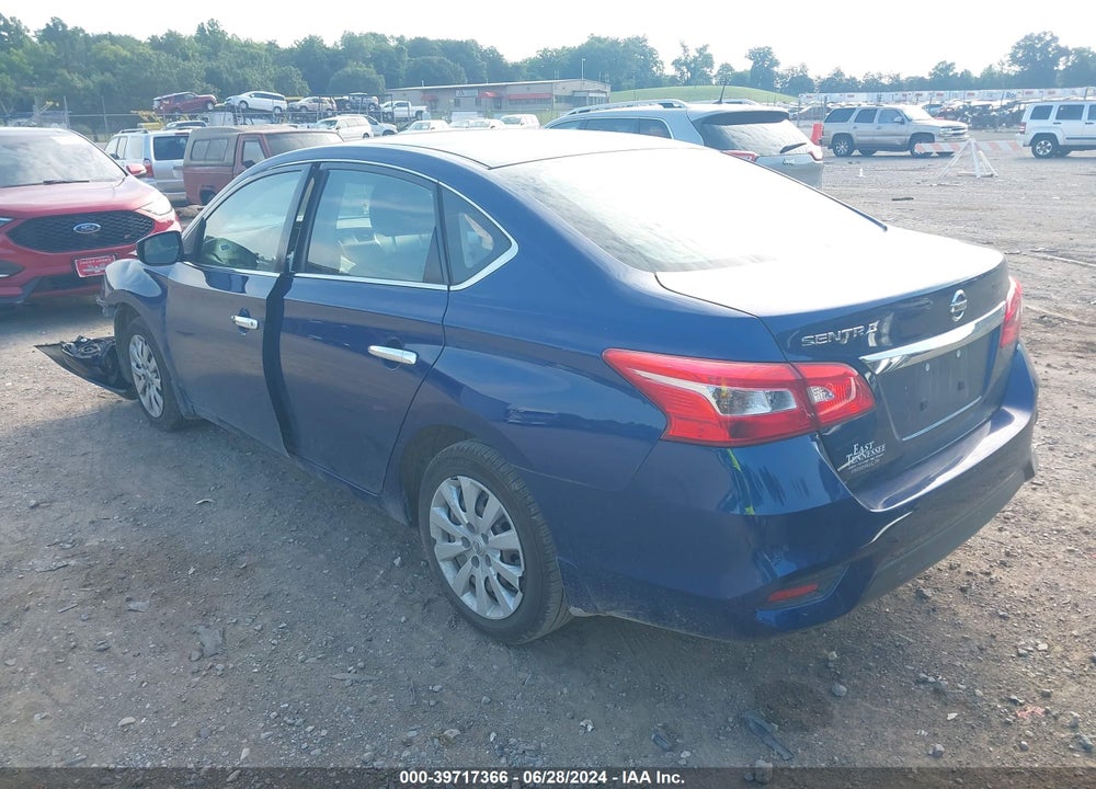 2019 NISSAN SENTRA S VIN: 3N1AB7AP2KY273696