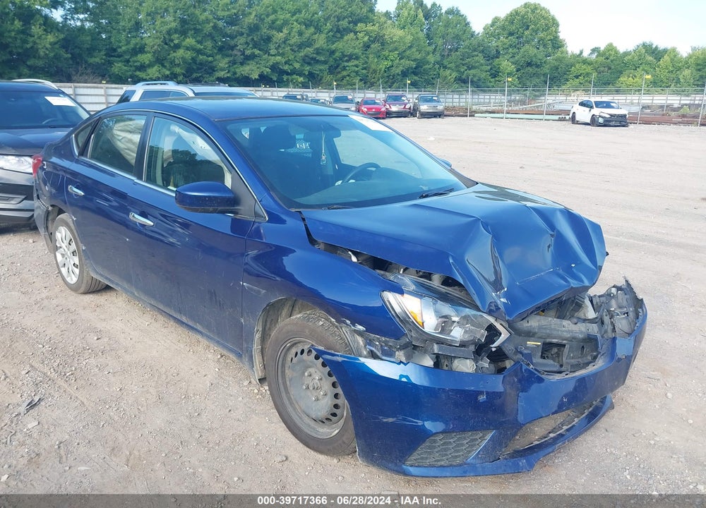 2019 NISSAN SENTRA S VIN: 3N1AB7AP2KY273696
