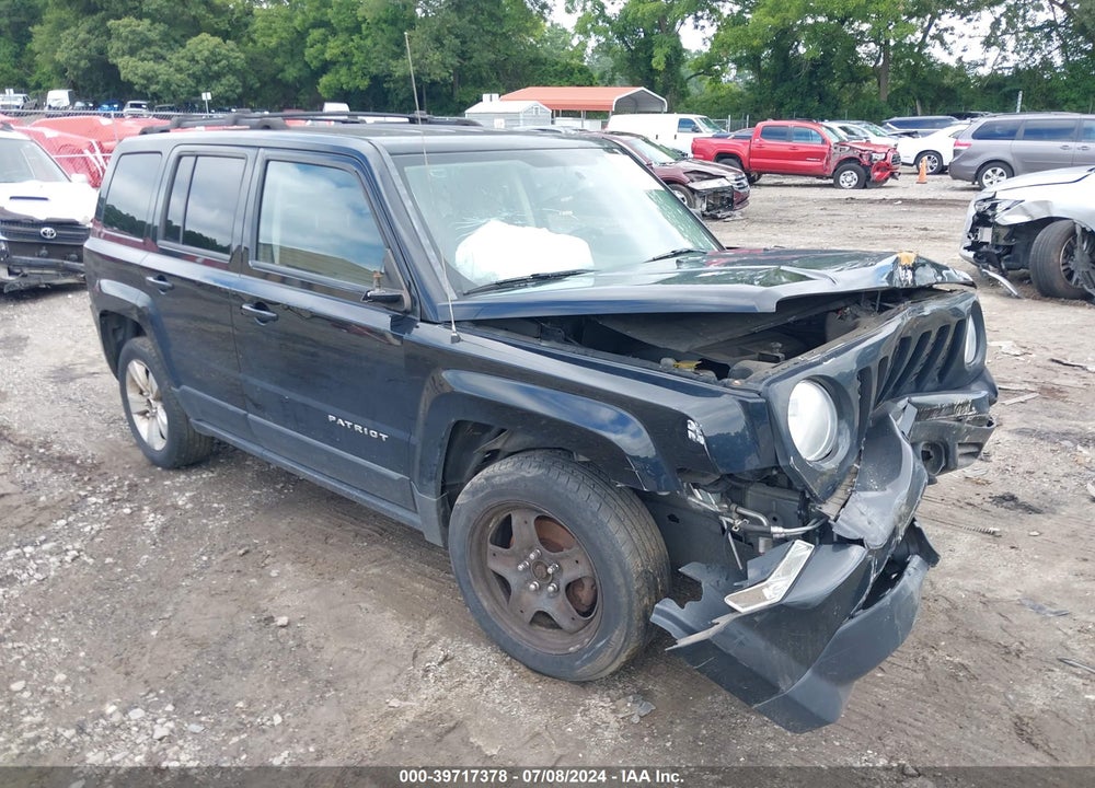 2013 JEEP PATRIOT LATITUDE VIN: 1C4NJRFB1DD221900