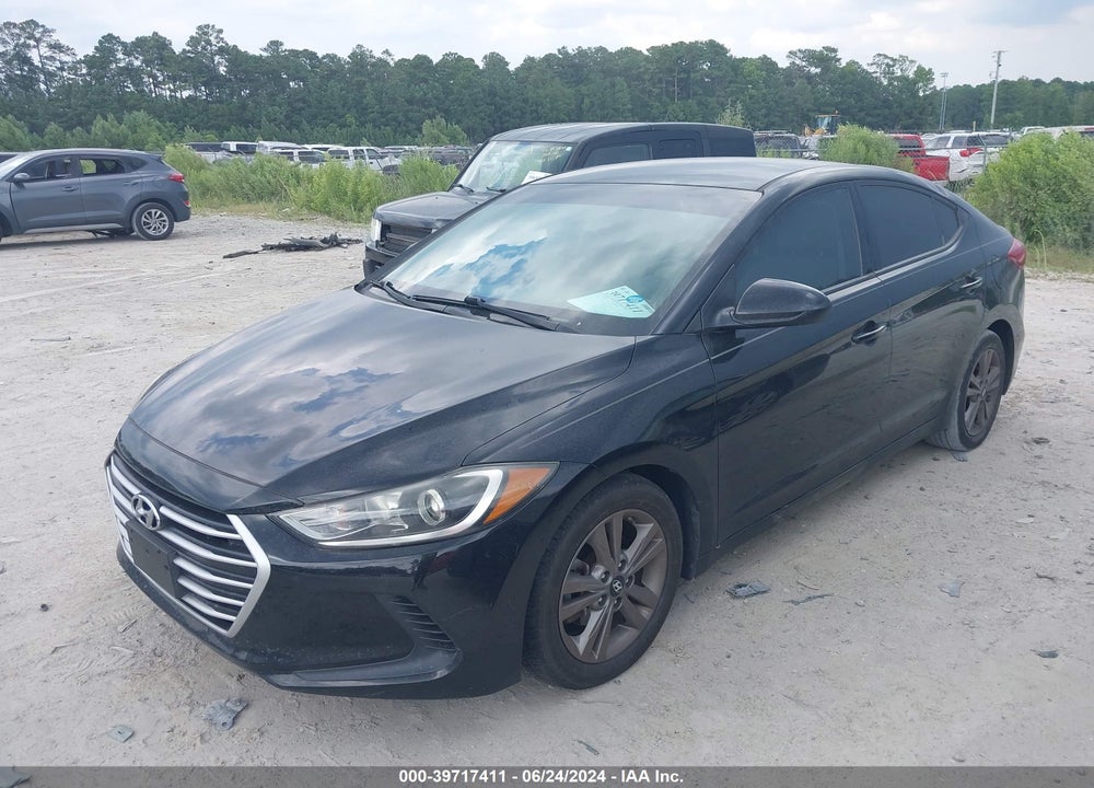 2018 HYUNDAI ELANTRA SEL VIN: 5NPD84LF6JH292565