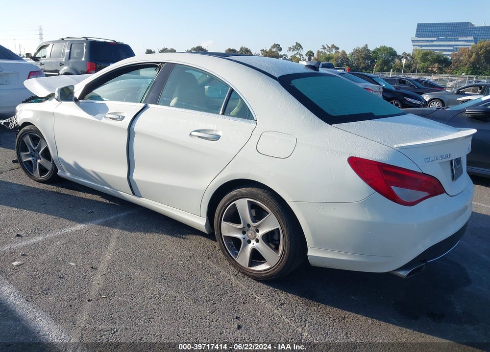 2016 MERCEDES-BENZ CLA 250 VIN: WDDSJ4EB1GN293594