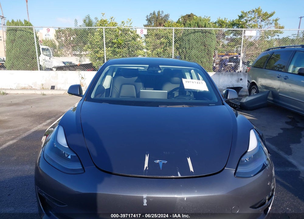 2022 TESLA MODEL 3 LONG RANGE DUAL MOTOR ALL-WHEEL DRIVE VIN: 5YJ3E1EB8NF171442