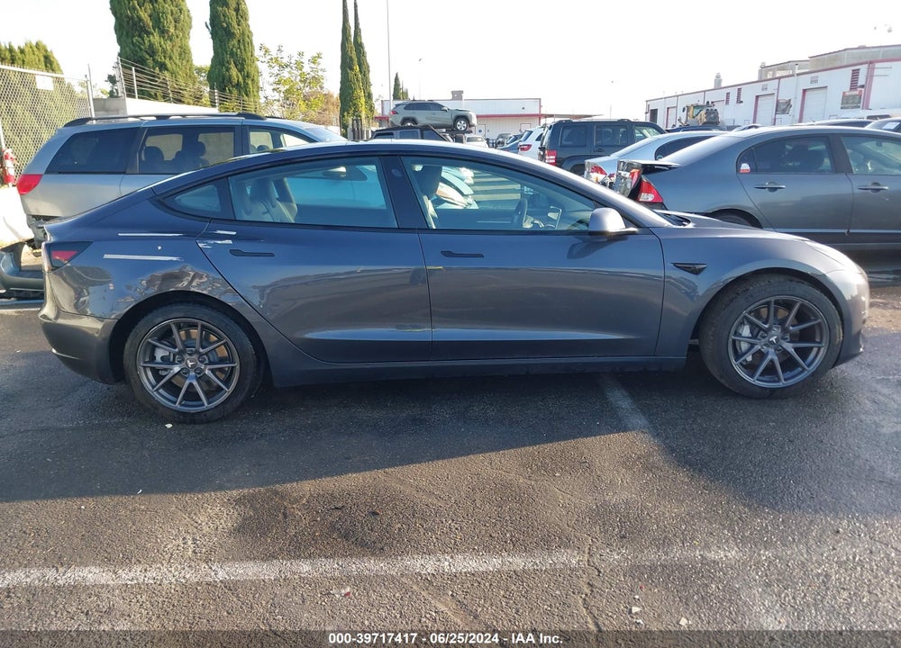 2022 TESLA MODEL 3 LONG RANGE DUAL MOTOR ALL-WHEEL DRIVE VIN: 5YJ3E1EB8NF171442