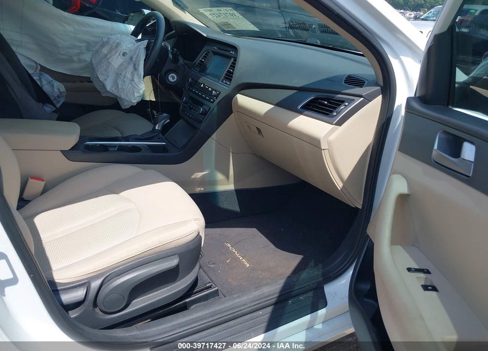 2017 HYUNDAI SONATA SE VIN: 5NPE24AF3HH508634