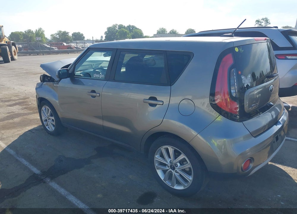 2019 KIA SOUL VIN: KNDJP3A57K7696670