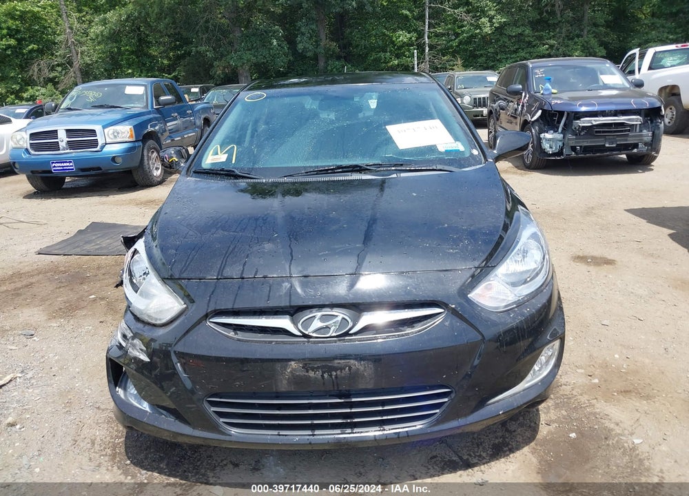 2013 HYUNDAI ACCENT GLS VIN: KMHCU4AE3DU377998