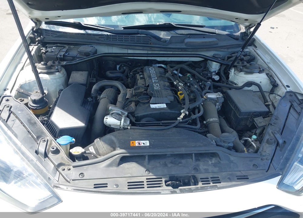 2013 HYUNDAI GENESIS 2.0T VIN: KMHHT6KD8DU106414