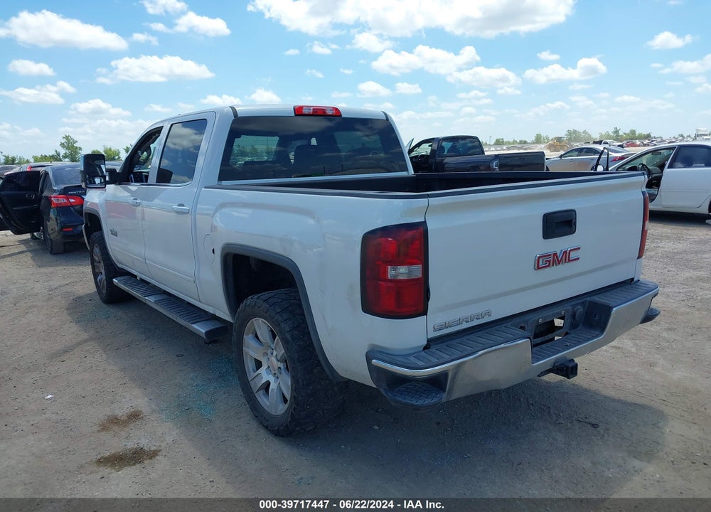 2016 GMC SIERRA 1500 SLE VIN: 3GTP1MEC1GG249337