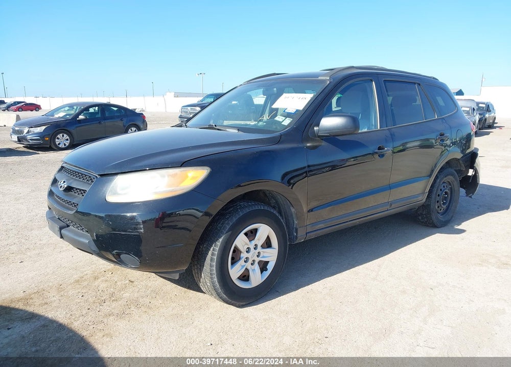 2009 HYUNDAI SANTA FE GLS VIN: 5NMSG13D99H250987