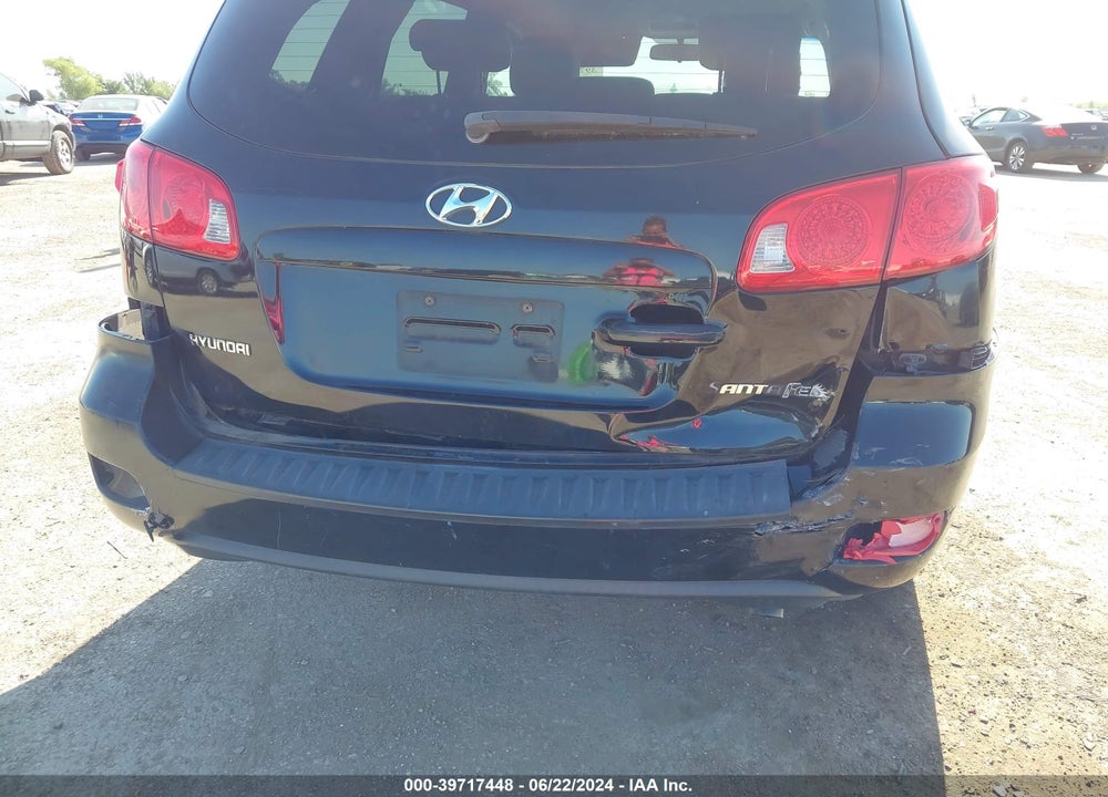 2009 HYUNDAI SANTA FE GLS VIN: 5NMSG13D99H250987