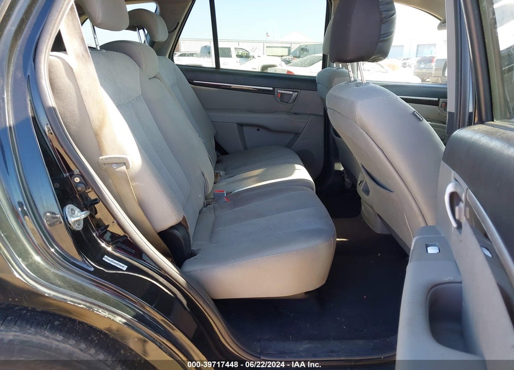 2009 HYUNDAI SANTA FE GLS VIN: 5NMSG13D99H250987