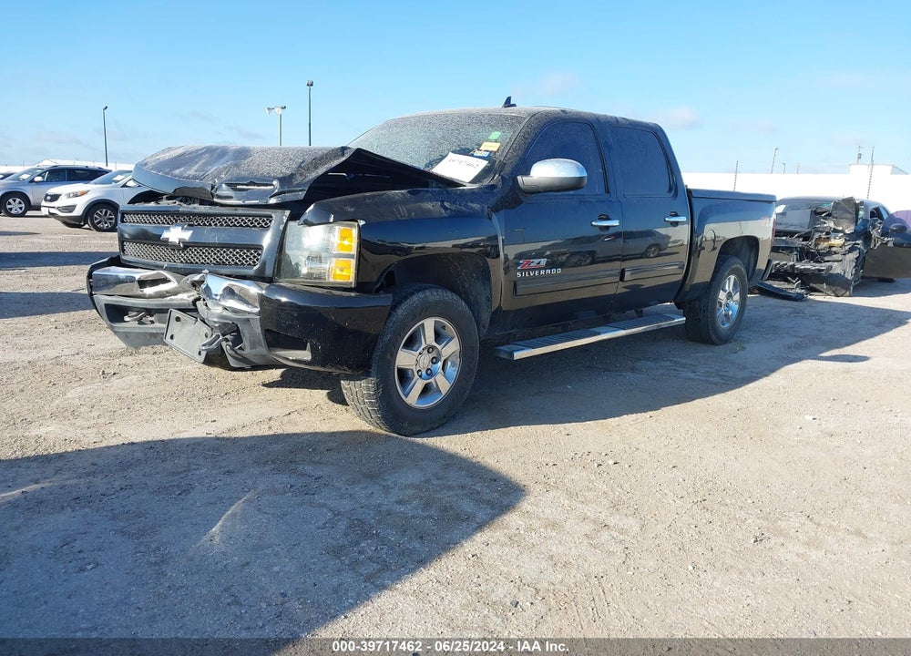 2013 CHEVROLET SILVERADO 1500 LTZ VIN: 3GCPKTE72DG333320