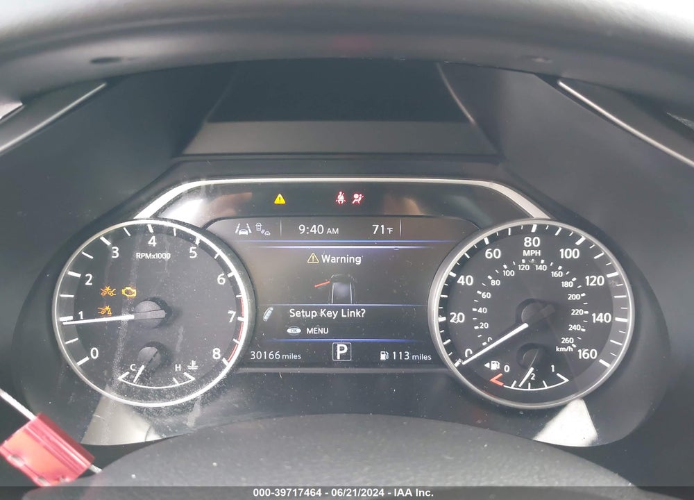 2022 NISSAN MURANO SV FWD VIN: 5N1AZ2BJ6NC124609