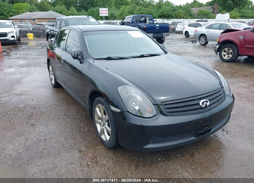 2005 INFINITI G35X VIN: JNKCV51FX5M314588