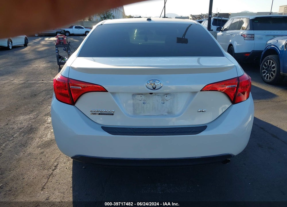 2017 TOYOTA COROLLA SE SPECIAL EDITION VIN: 5YFBURHE2HP614471