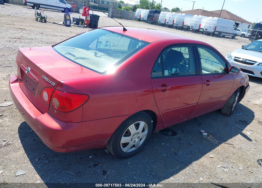 2006 TOYOTA COROLLA LE VIN: JTDBR32E660061354