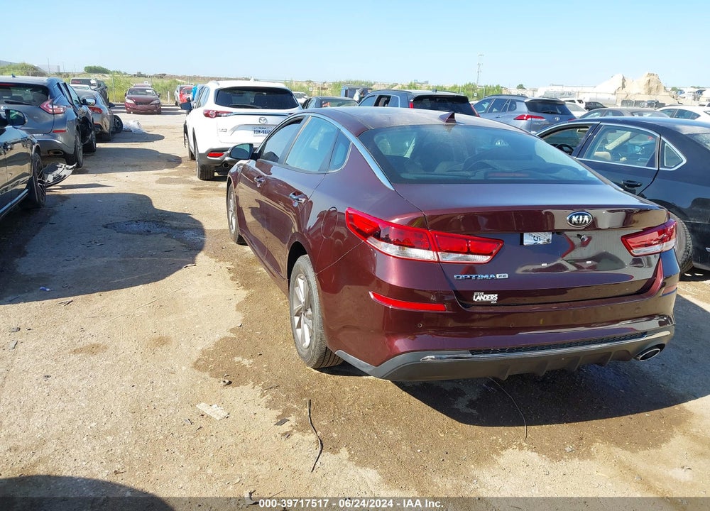 2020 KIA OPTIMA LX VIN: 5XXGT4L39LG400368