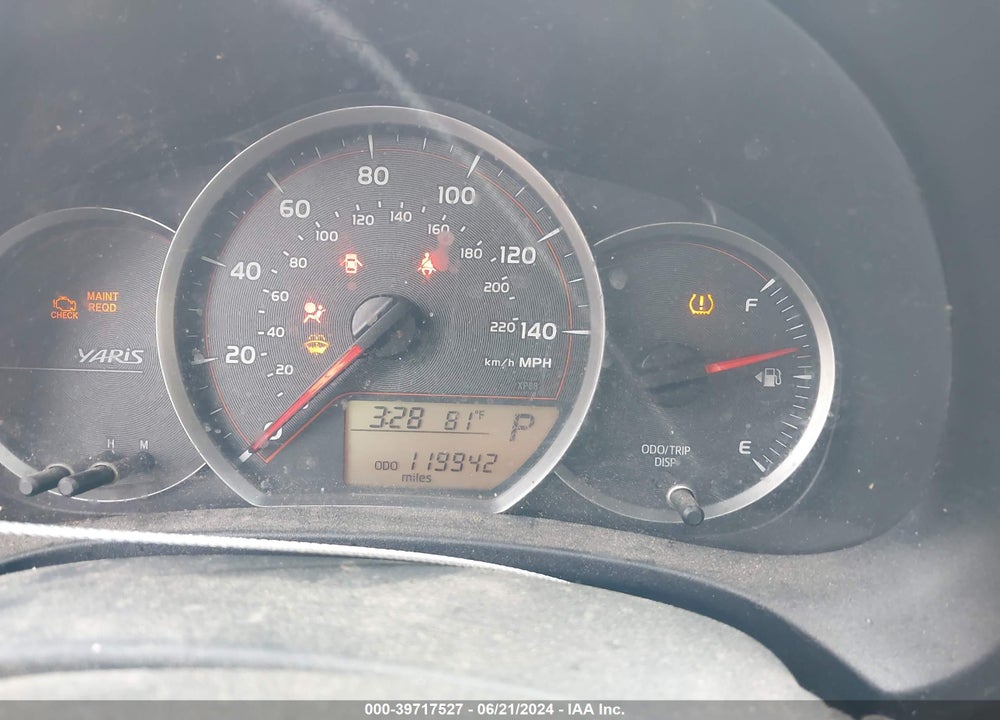 2013 TOYOTA YARIS L VIN: JTDKTUD30DD571899