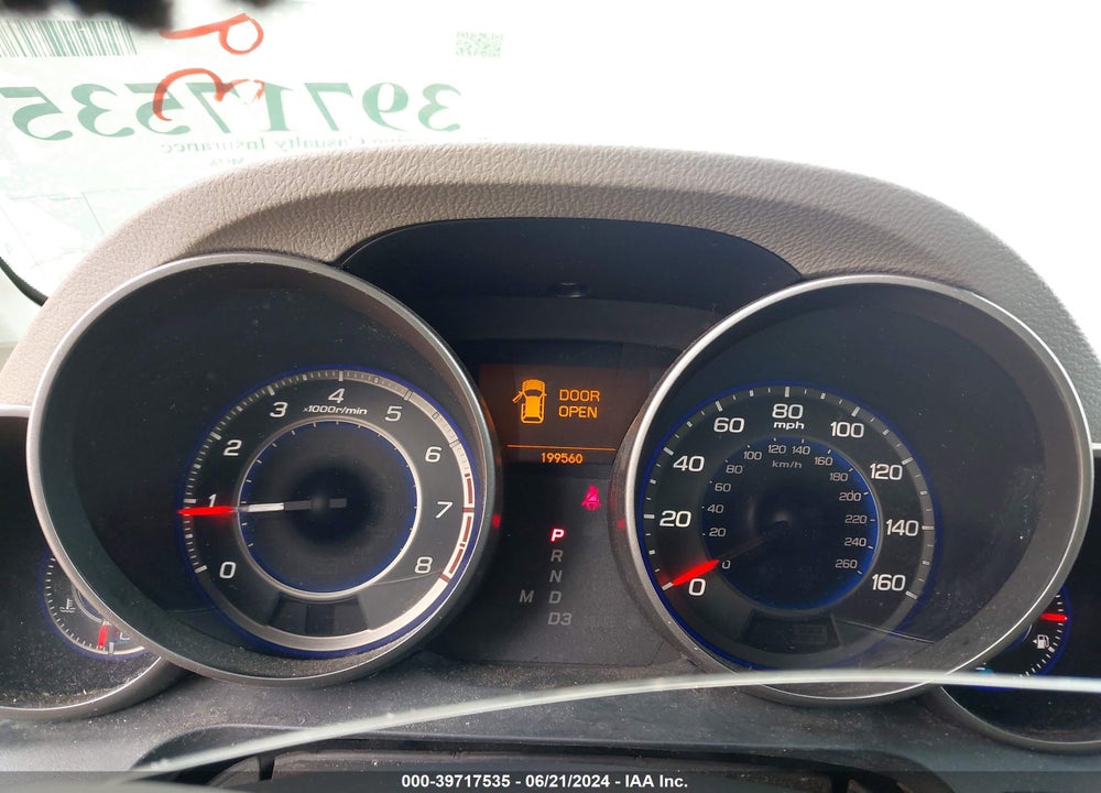 2007 ACURA MDX TECHNOLOGY PACKAGE VIN: 2HNYD28307H533046