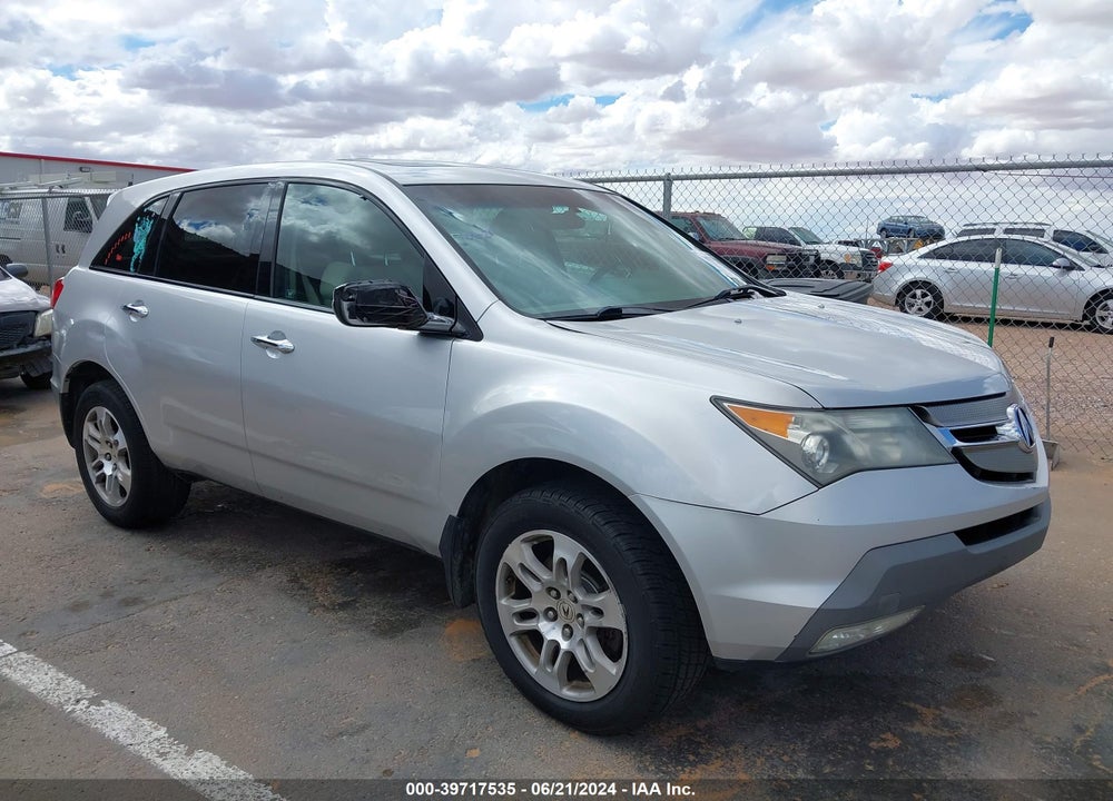 2007 ACURA MDX TECHNOLOGY PACKAGE VIN: 2HNYD28307H533046